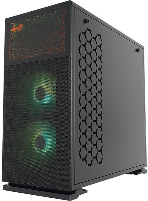 Корпус Inwin CIR719 (NEBULA) черный без БП ATX 5x120mm 2xUSB3.0 audio