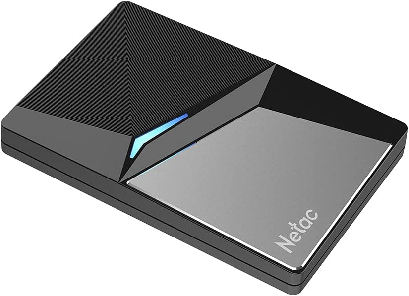 Ssd накопитель Netac Z7S 120GB USB 3.2 Gen 2 Type-C External SSD, R/W up to 510MB/440MB/s,with USB-C to USB-A cable and USB-A to USB-C adapter 3Y wty