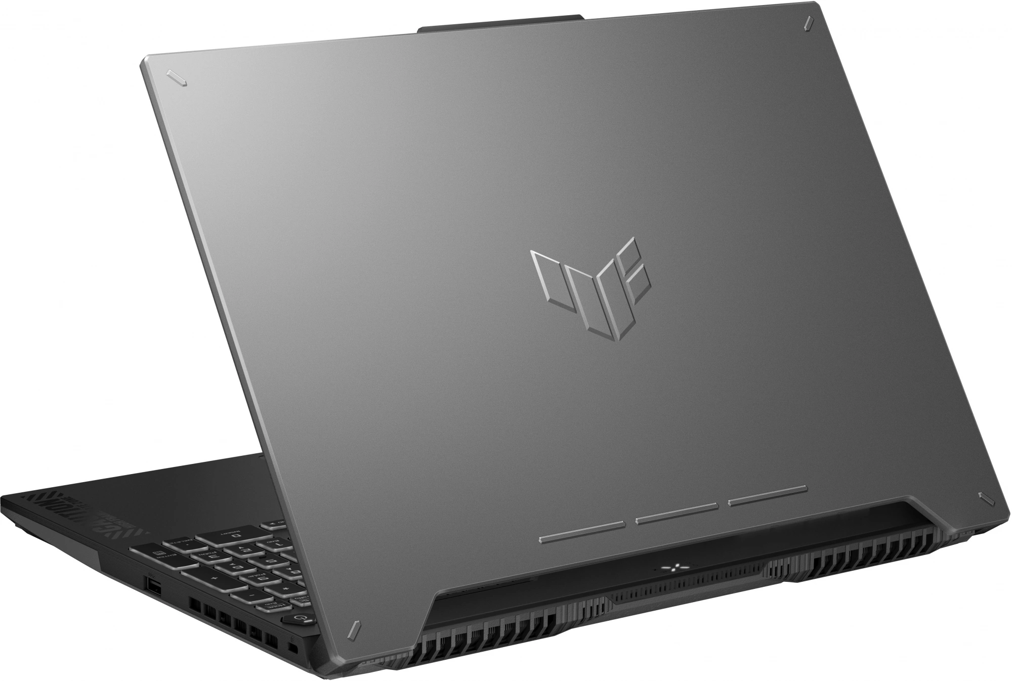 Ноутбук Asus TUF Gaming F15 FX507ZI4-LP041 Core i7 12700H 32Gb SSD1Tb NVIDIA GeForce RTX4070 8Gb 15.6" IPS FHD (1920x1080) noOS grey WiFi BT Cam (90NR0FV7-M003H0)