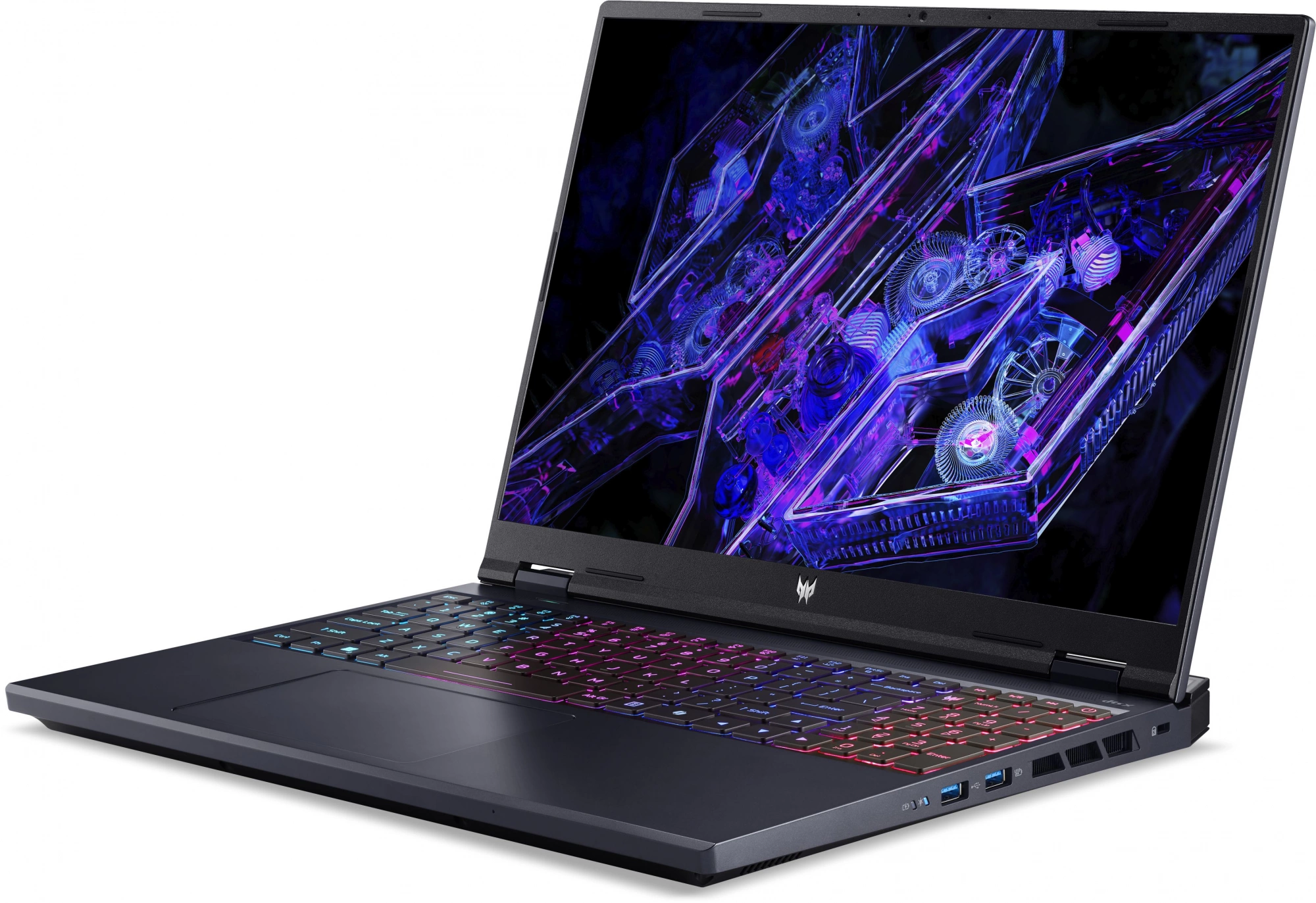 Ноутбук Acer Predator Helios Neo 16 PHN16-72-94F4 Core i9 14900HX 32Gb SSD2Tb NVIDIA GeForce RTX4070 8Gb 16" IPS WQXGA (2560x1600) Windows 11 Home black WiFi BT Cam (NH.QNMCD.003)