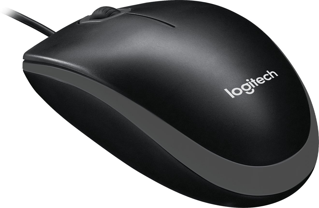 Мышь Logitech B100 for business черный оптическая (1000dpi) USB (2but)