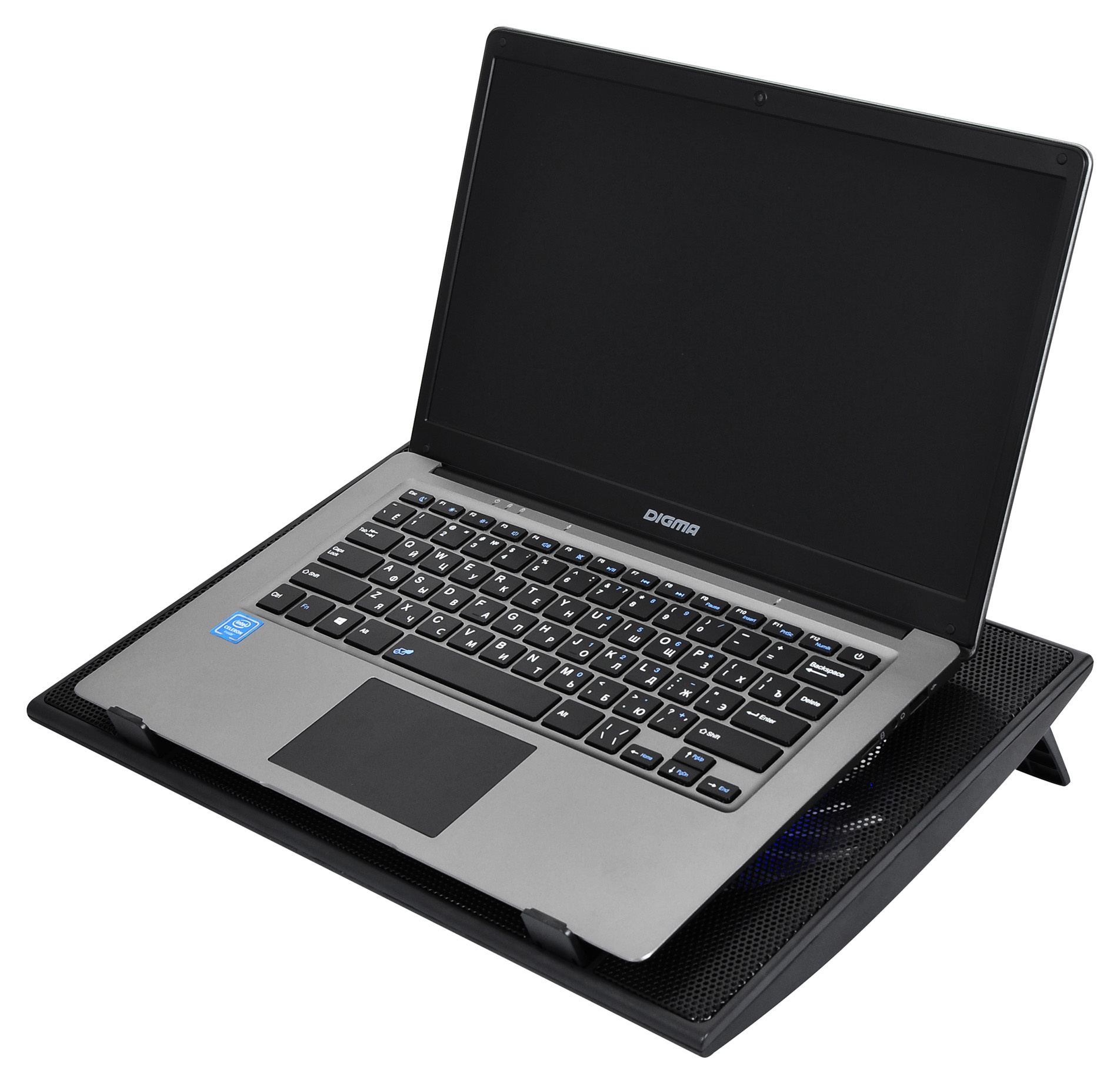 Подставка для ноутбука Digma D-NCP170-2H 17"390x270x25мм 2xUSB 2x 160ммFAN 700г черный