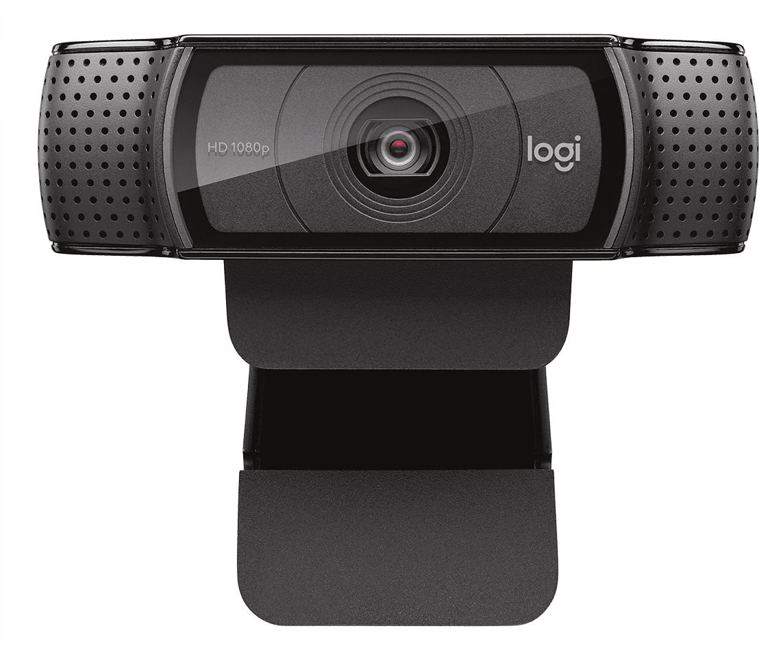 Камера Web Logitech C920e черный 3Mpix (1920x1080) USB2.0 с микрофоном (960-001086)