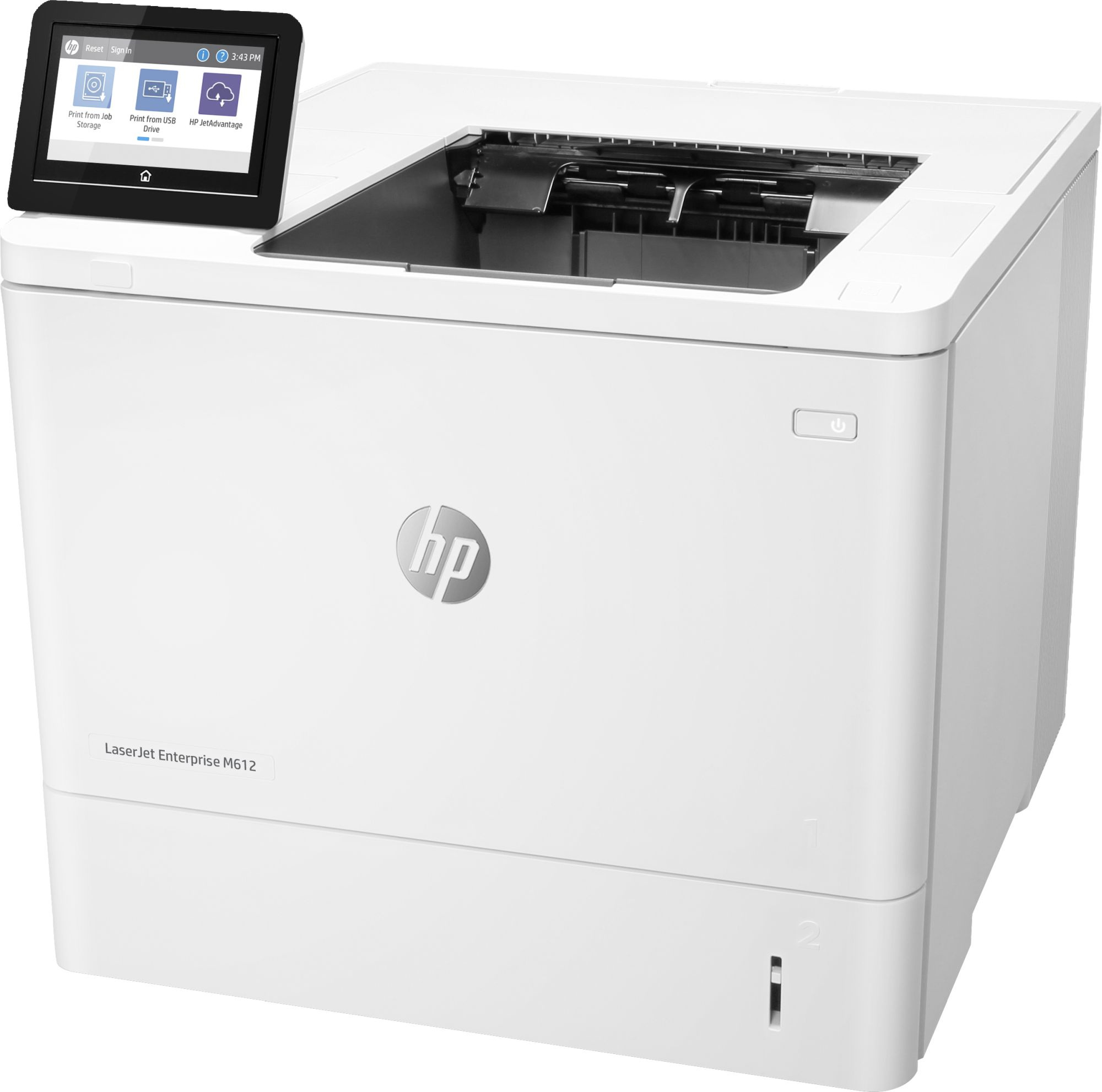 Принтер лазерный HP LaserJet Enterprise M612dn (7PS86A) A4 Duplex Net белый