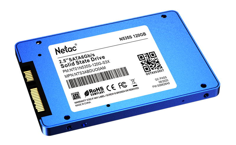 Накопитель SSD Netac SATA-III 120GB NT01N535S-120G-S3X N535S 2.5"