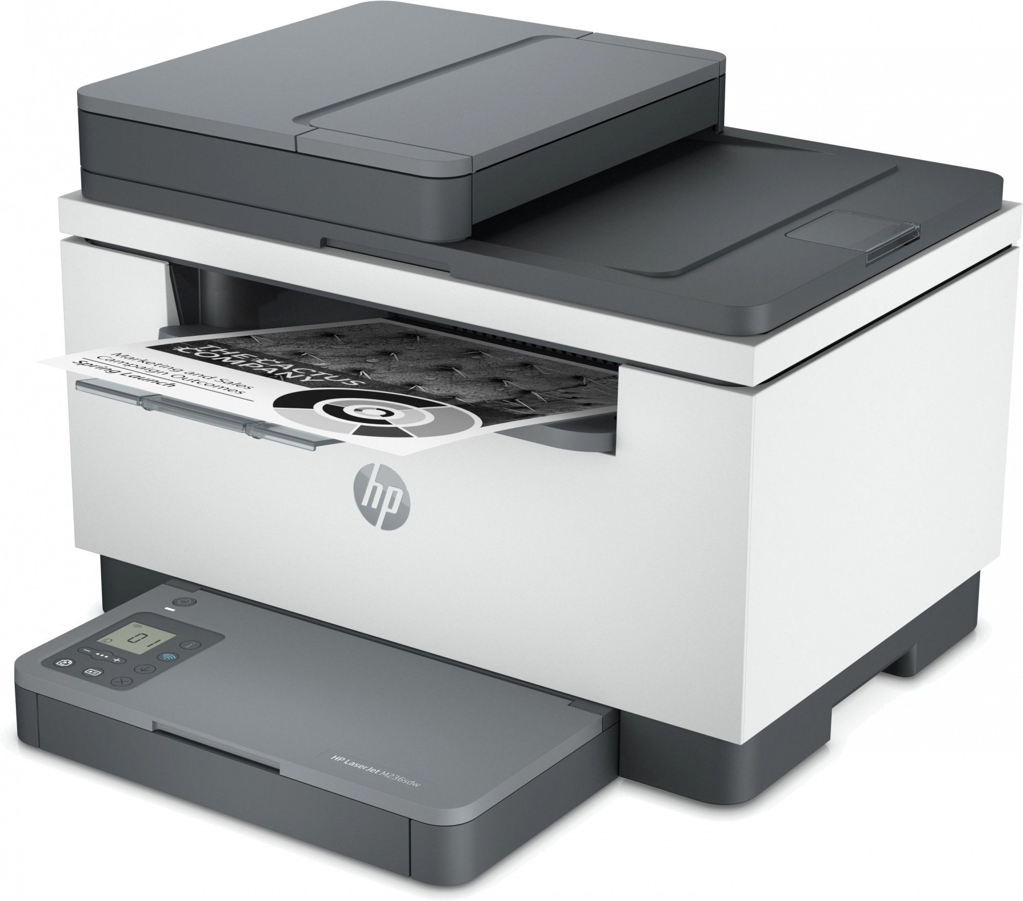 МФУ лазерный HP LaserJet M236sdw (9YG09A) A4 Duplex WiFi белый/серый