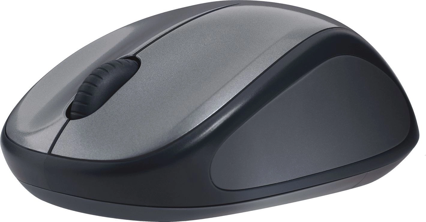 Мышь Logitech M235 серый/черный оптическая (1000dpi) беспроводная USB для ноутбука (2but)