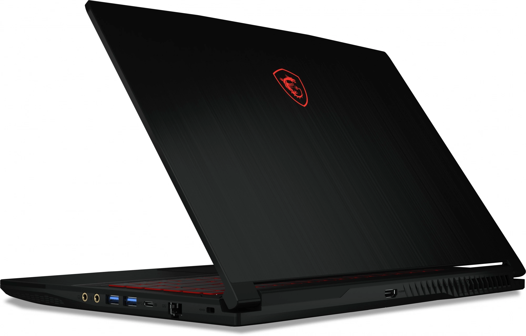 Ноутбук MSI Thin GF63 12UCX-898US Core i5 12450H 16Gb SSD1Tb NVIDIA GeForce RTX 2050 4Gb 15.6" IPS FHD (1920x1080) Windows 11 Home Multi Language black WiFi BT Cam (9S7-16R821-1477)