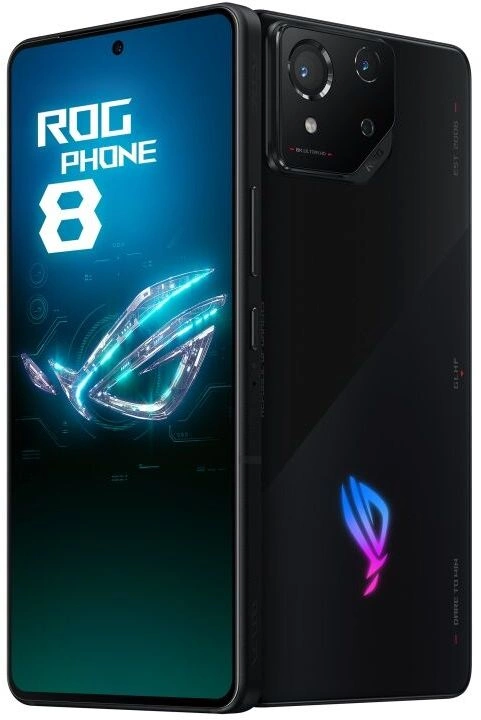 Смартфон Asus AI2401_A ROG Phone 8 256Gb 12Gb черный моноблок 3G 4G 2Sim 6.78" 1080x2400 Android 14 50Mpix 802.11 a/b/g/n/ac/ax/be NFC GPS GSM900/1800 GSM1900 TouchSc Protect