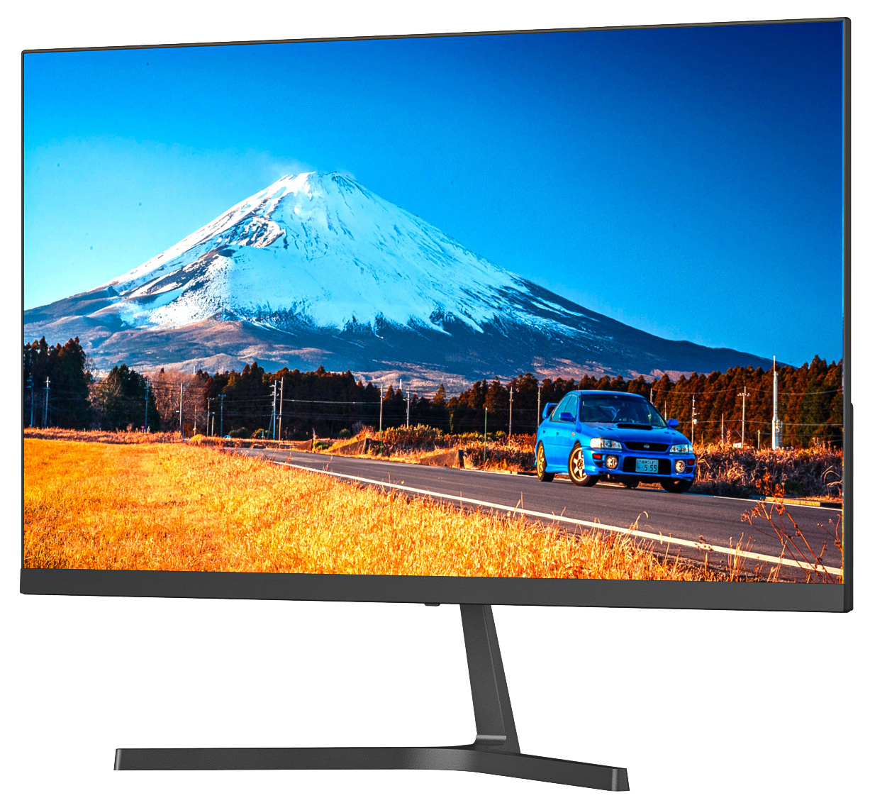 Монитор SunWind 23.8" SM-24FI221 черный IPS LED 16:9 HDMI M/M матовая 250cd 178гр/178гр 1920x1080 100Hz G-Sync VGA DP FHD 3.0кг