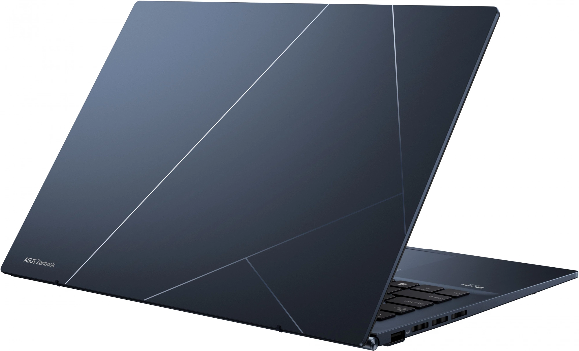 Ноутбук Asus Zenbook 14 UX3402VA-KP696 Core i5 13500H 16Gb SSD512Gb Intel Iris Xe graphics 14" IPS WQXGA (2560x1600) noOS blue WiFi BT Cam Bag (90NB10G1-M014W0)