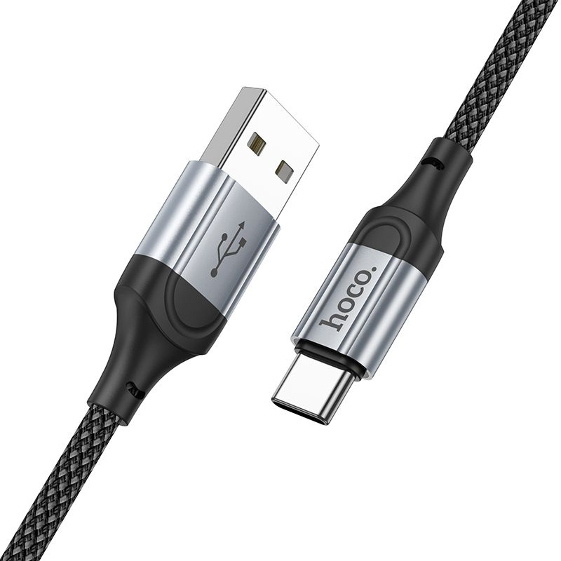 Кабель Hoco X102 Fresh Type-C USB (m)-USB Type-C 1м черный коробка