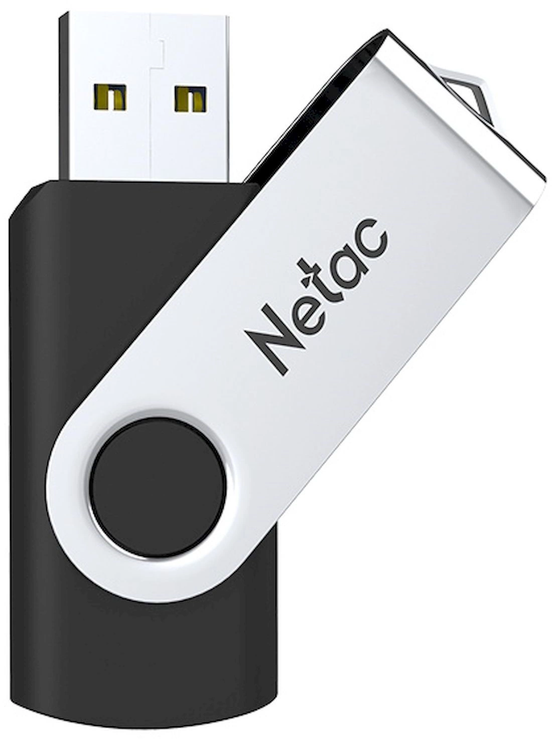 Флеш Диск Netac 128GB U505 NT03U505N-128G-30BK USB3.0 черный/серебристый