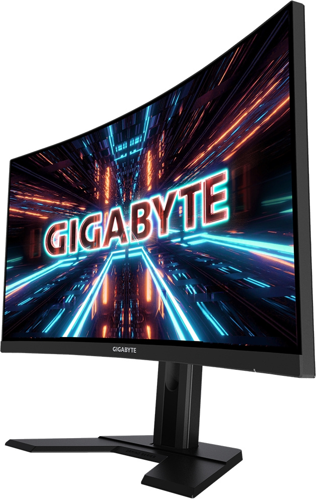 Монитор Gigabyte 27" G27QC A черный VA LED 1ms 16:9 HDMI M/M матовая HAS 250cd 178гр/178гр 2560x1440 165Hz FreeSync DP 2K USB 6.33кг