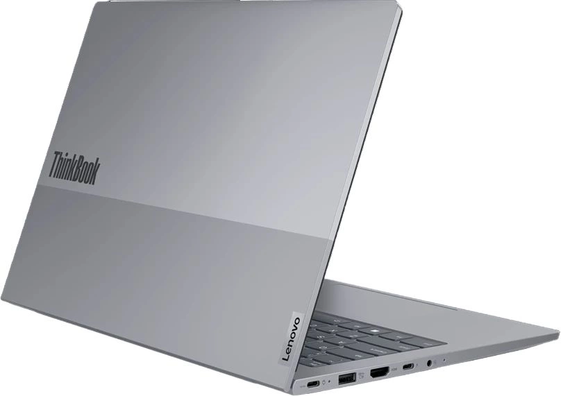 Ноутбук Lenovo Thinkbook 14 G6 IRL Core i7 13700H 8Gb SSD512Gb Intel Iris Xe graphics 14" IPS WUXGA (1920x1200) noOS grey WiFi BT Cam Bag (21KG005QEV)