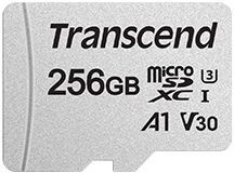 Флеш карта microSDXC 256GB Transcend TS256GUSD300S-A + adapter