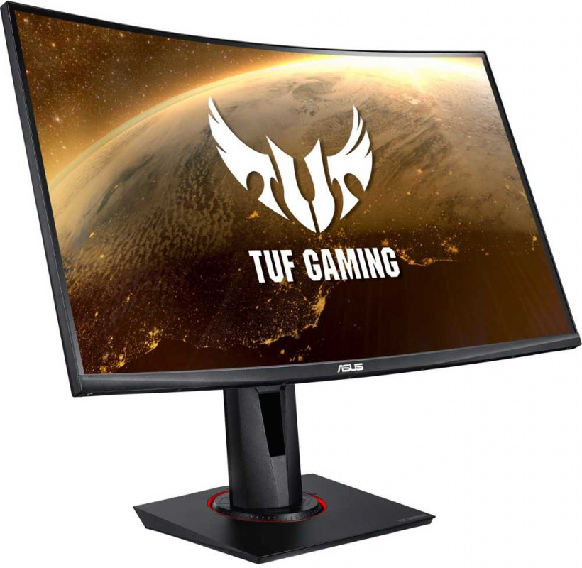 Монитор Asus 27" TUF Gaming VG27WQ черный VA LED 4ms 16:9 HDMI M/M матовая HAS Piv 3000:1 400cd 178гр/178гр 2560x1440 165Hz DP 2K 5.9кг