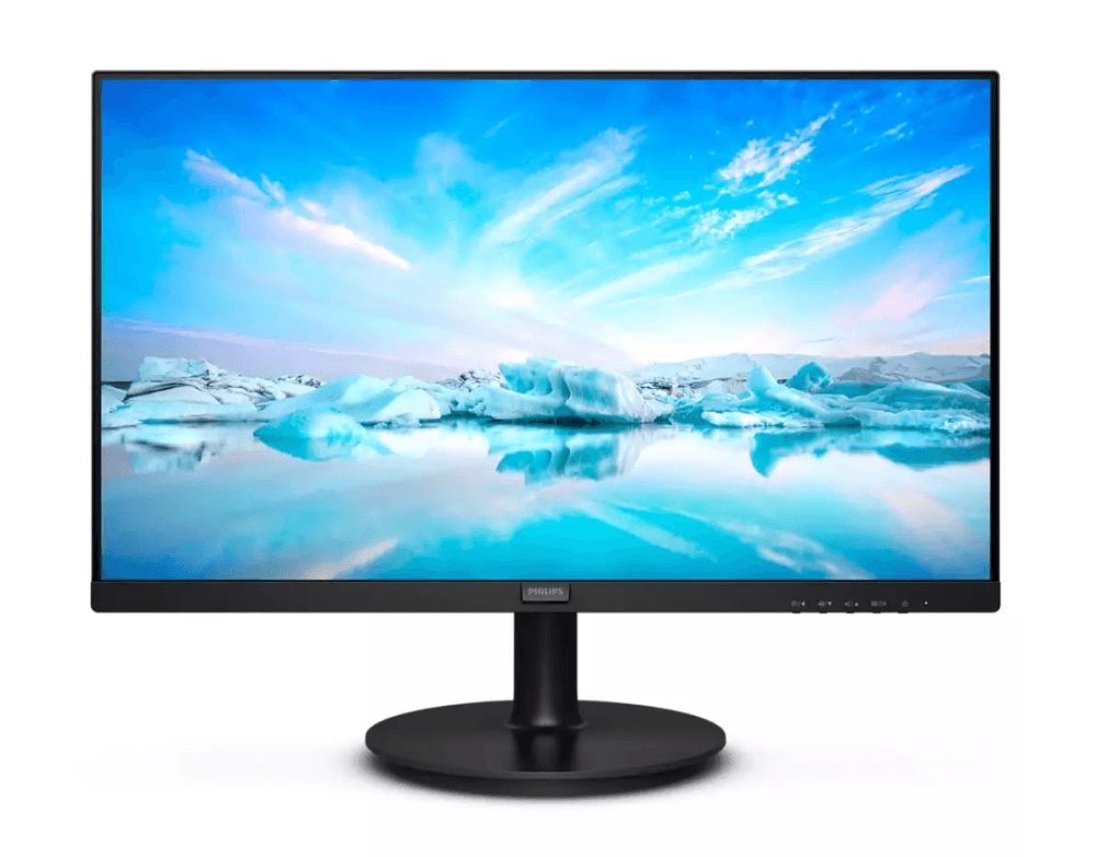 Монитор LCD 23.8'' 16:9 1920х1080(FHD) VA, nonGLARE, 100 Hz, 250 cd/m2, H178°/V178°, 4000:1, 16.7M, 4ms, VGA, HDMI, Tilt, 3Y, Black