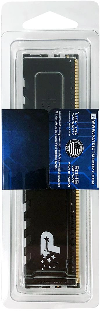 Память DDR4 8GB 2666MHz Patriot PSP48G26662H1 Signature Premium RTL PC4-21300 CL19 DIMM 288-pin 1.2В single rank с радиатором Ret