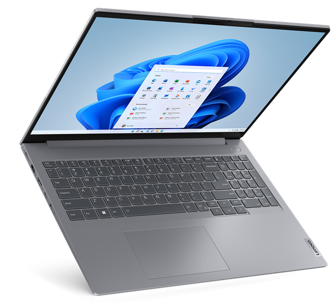 Ноутбук Lenovo ThinkBook 16 G6 IRL 16" WUXGA (1920x1200) IPS AG 300N, i5-1335U 1.3GHz, 1x16GB DDR5 5200, 512GB SSD M.2, Intel UHD, WiFi 6, BT, FPR, FHD Cam, 45Wh, 65W USB-C, Win 11 Pro, 1Y, 1.7kg