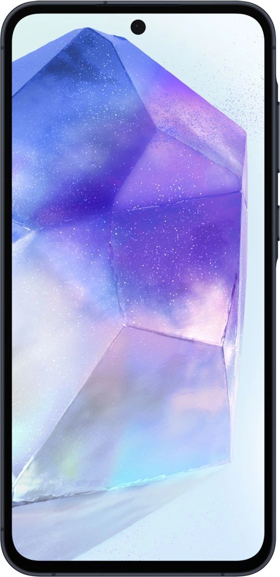 Смартфон Samsung SM-A556E Galaxy A55 5G 256Gb 8Gb темно-синий моноблок 3G 4G 2Sim 6.6" 1080x2340 Android 14 50Mpix 802.11 a/b/g/n/ac/ax NFC GPS GSM900/1800 GSM1900 TouchSc Protect microSD max1024Gb