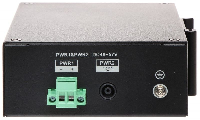 Коммутатор Dahua DH-LR2110-8ET-120 (L2) 1x100Мбит/с 8x1Гбит/с 1SFP 6PoE+ 2PoE++ 120W неуправляемый