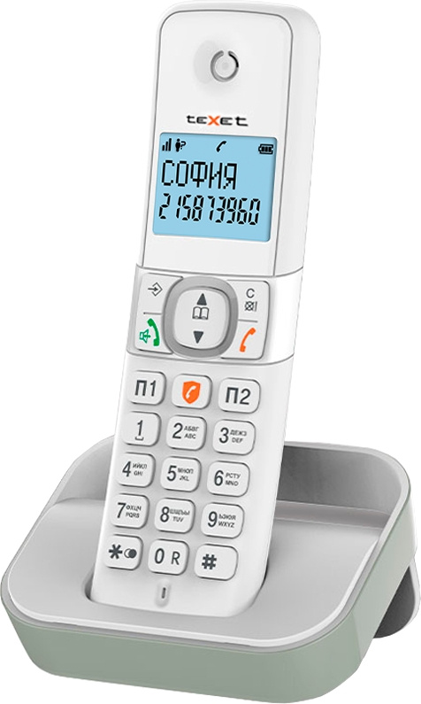 Р/Телефон Dect Texet TX-D5605A белый АОН