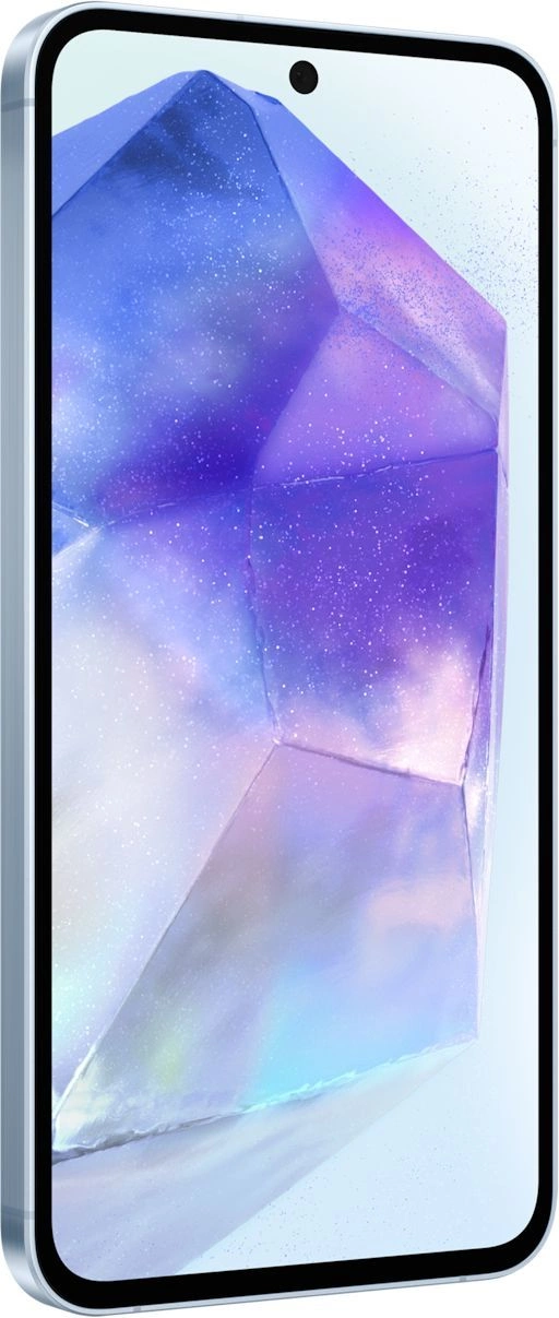 Смартфон Samsung SM-A556E Galaxy A55 5G 128Gb 8Gb голубой моноблок 3G 4G 2Sim 6.6" 1080x2340 Android 14 50Mpix 802.11 a/b/g/n/ac/ax NFC GPS GSM900/1800 GSM1900 TouchSc Protect microSD max1024Gb