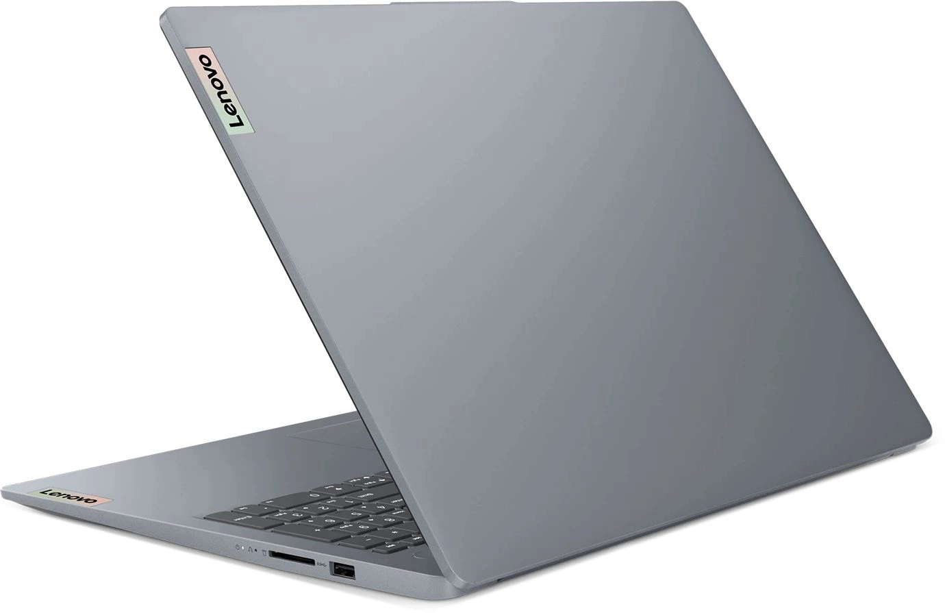 Ноутбук Lenovo IdeaPad Slim 3 15AMN8 Ryzen 5 7520U 8Gb SSD512Gb AMD Radeon 610M 15.6" TN FHD (1920x1080) noOS grey WiFi BT Cam (82XQ0007RK)