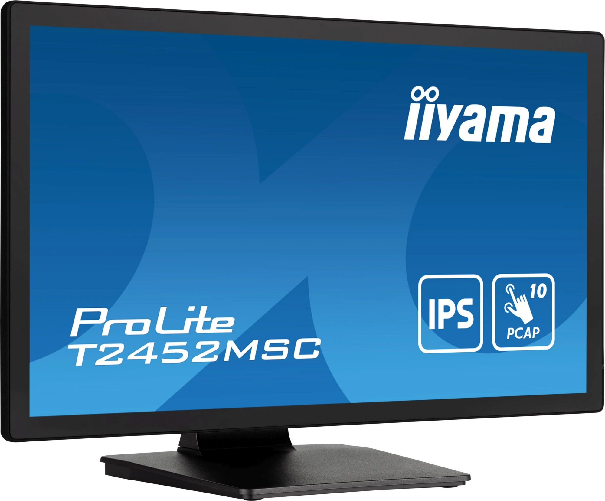 Монитор Iiyama 23.8" ProLite T2452MSC-B1 черный IPS LED 14ms 16:9 HDMI M/M матовая 400cd 178гр/178гр 1920x1080 60Hz DP FHD USB Touch 5.6кг