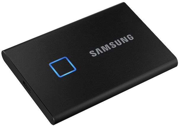 Твердотельный накопитель SSD Samsung T7 External 2Tb BLACK USB 3.2 (MU-PC2T0K/WW), 1year