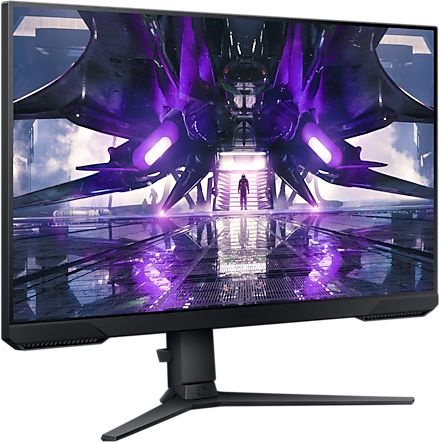 Монитор Samsung 27" Odyssey G3 S27AG320NI черный VA LED 1ms 16:9 HDMI полуматовая HAS Piv 250cd 178гр/178гр 1920x1080 165Hz FreeSync Premium DP 4.8кг