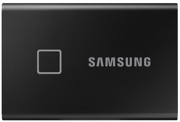 Твердотельный накопитель SSD Samsung T7 External 2Tb BLACK USB 3.2 (MU-PC2T0K/WW), 1year