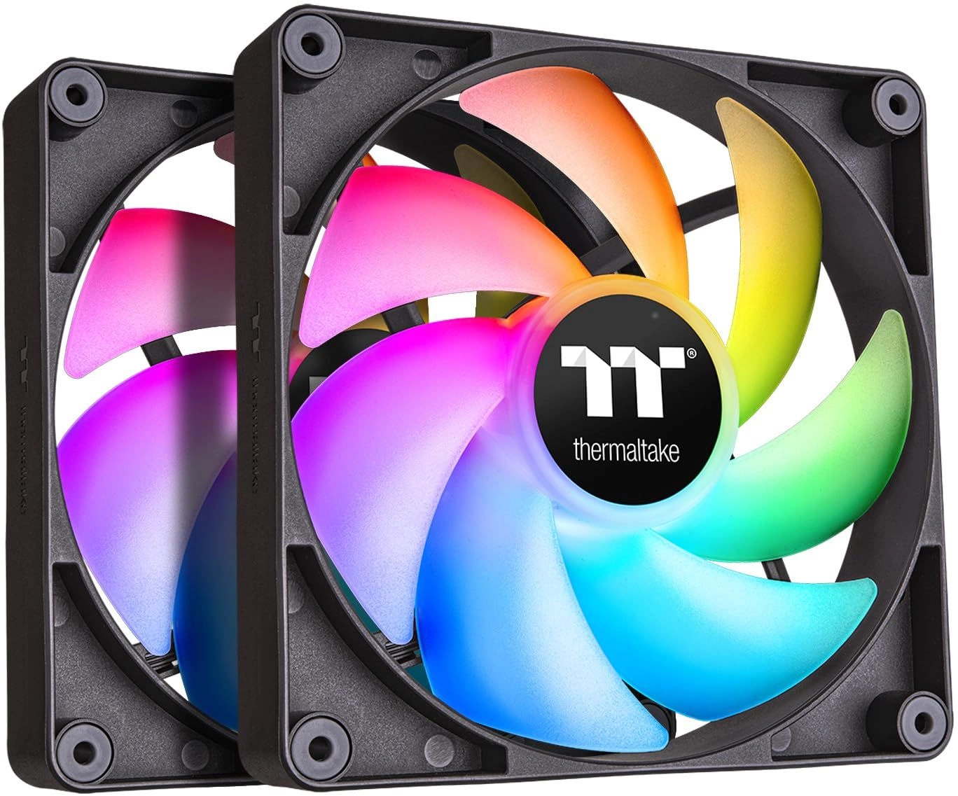 Вентилятор Thermaltake CT140 ARGB 140x140x25mm черный 4-pin 30.5dB Ret (CL-F150-PL14SW-A)