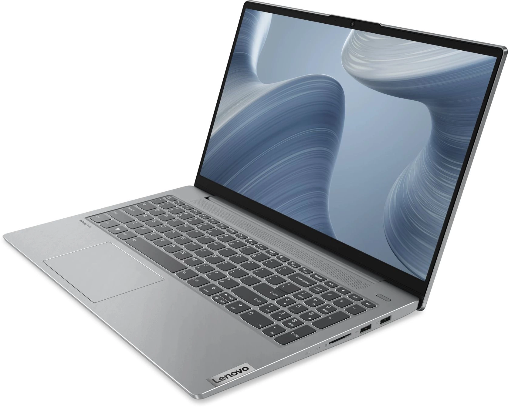 Ноутбук Lenovo IdeaPad 5 15IAL7 Core i5 1235U 16Gb SSD512Gb NVIDIA GeForce MX550 2Gb 15.6" IPS FHD (1920x1080) noOS grey WiFi BT Cam (82SF00K7PS)