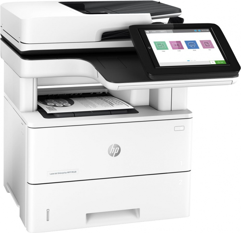 МФУ лазерный HP LaserJet Enterprise M528dn (1PV64A/65A) A4 Duplex Net белый