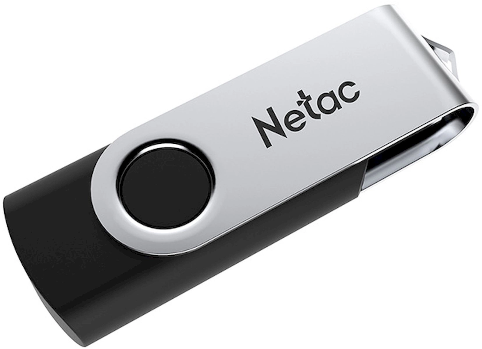 Флеш Диск Netac 128GB U505 NT03U505N-128G-30BK USB3.0 черный/серебристый