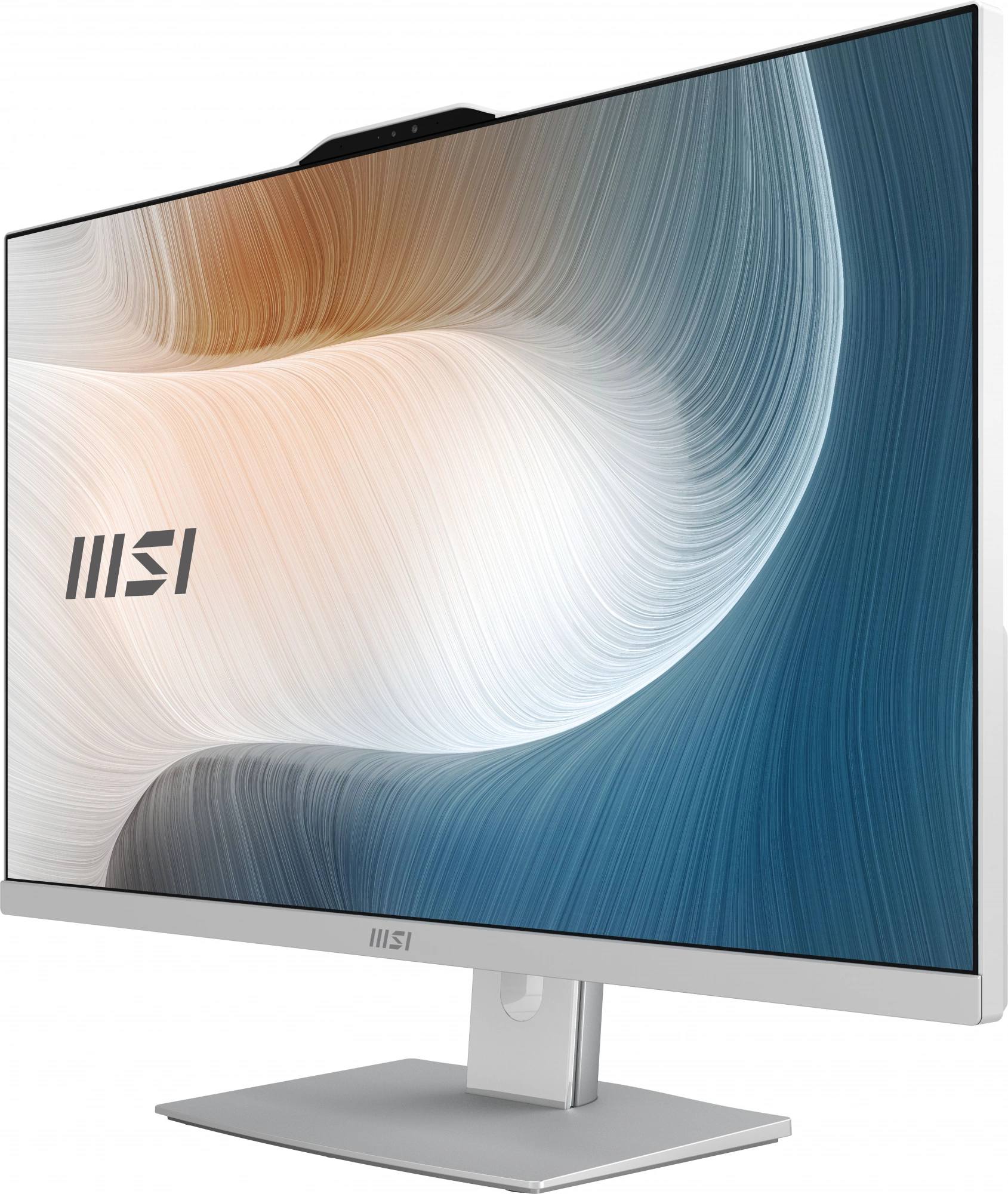 Моноблок MSI Modern AM272P 1M-678XRU 27" Full HD Core 7 150U (1.8) 16Gb SSD512Gb Graphics noOS GbitEth WiFi BT 120W клавиатура мышь Cam белый 1920x1080