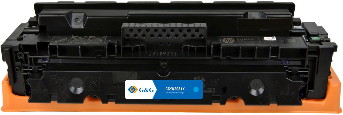 Картридж лазерный G&G GG-W2031X 415X голубой (6000стр.) для HP LJ M454/MFP M479