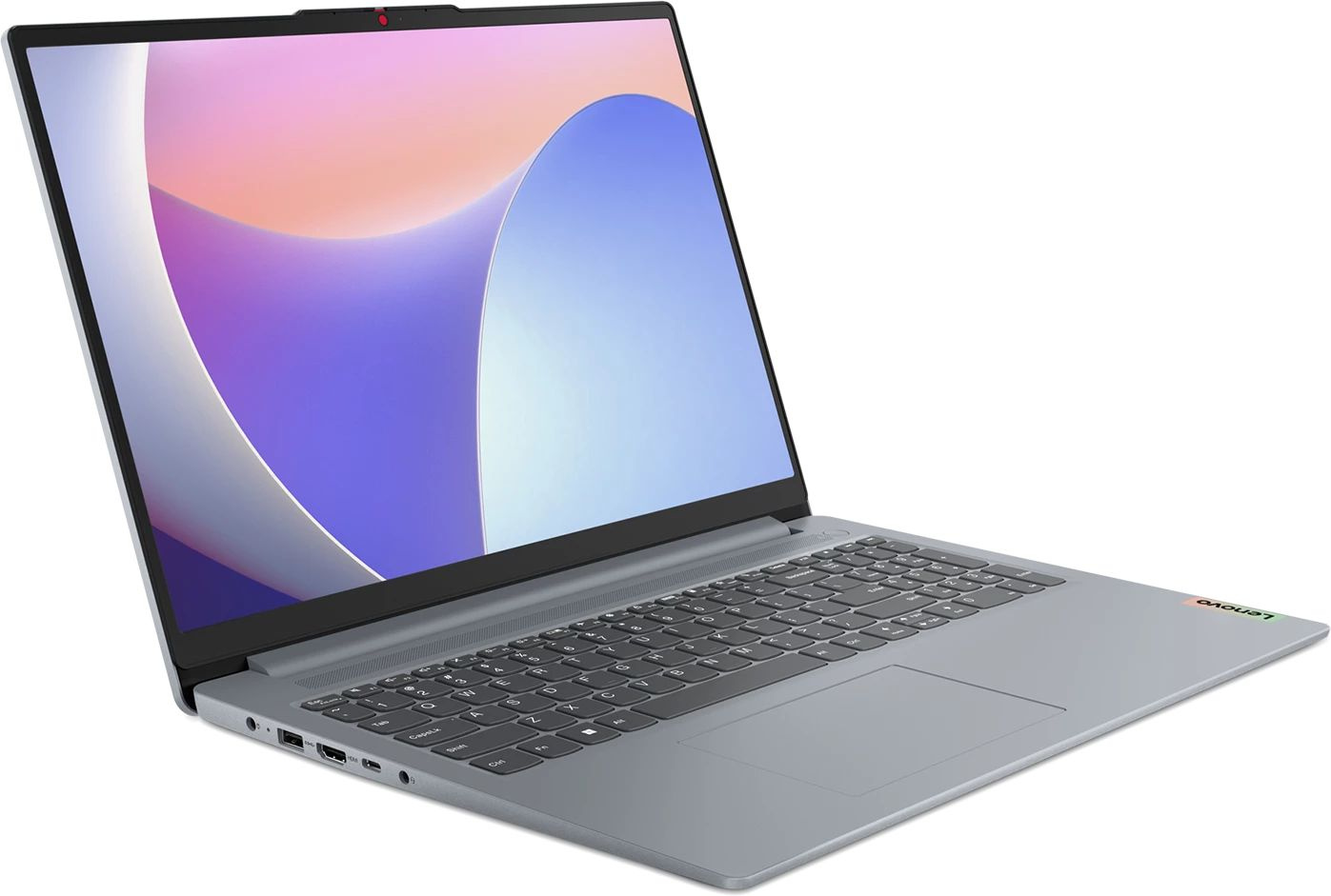 Ноутбук Lenovo IdeaPad Slim 3 16IRU8 Core i7 1355U 16Gb SSD512Gb Intel Iris Xe graphics 16" IPS WUXGA (1920x1200) noOS grey WiFi BT Cam (82X80005RK)