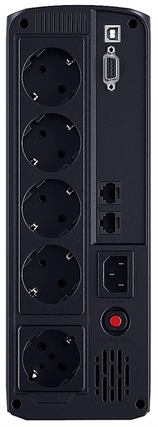 Источник бесперебойного питания Cyberpower VP1600ELCD Line-Interactive 1600VA/960W USB/RS-232/RJ11/45  (4 + 1 EURO)