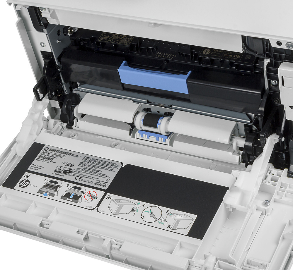 Принтер лазерный HP Color LaserJet Pro M454dn (W1Y44A) A4 Duplex Net белый