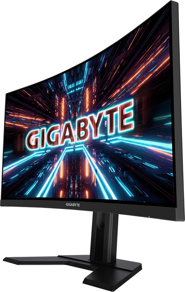 Монитор Gigabyte 27" G27FC A черный VA LED 1ms 16:9 HDMI M/M матовая HAS 250cd 178гр/178гр 1920x1080 165Hz FreeSync DP FHD USB 6.4кг