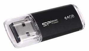 Флеш Диск Silicon Power 64Gb Ultima II-I Series SP064GBUF2M01V1K USB2.0 черный