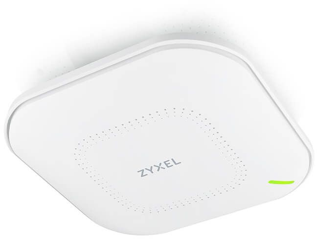 Точка доступа Zyxel NebulaFlex NWA210AX-EU0102F AX3000 10/100/1000/2500BASE-T белый (упак.:1шт)