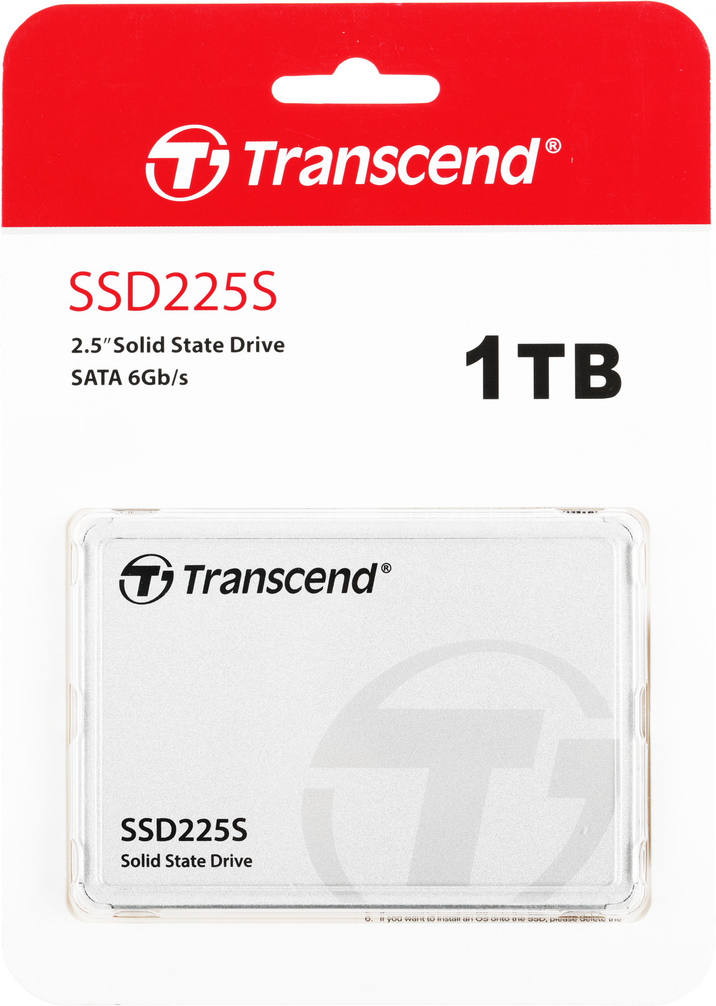 Накопитель SSD Transcend SATA-III 1TB TS1TSSD225S 225S 2.5" 0.3 DWPD