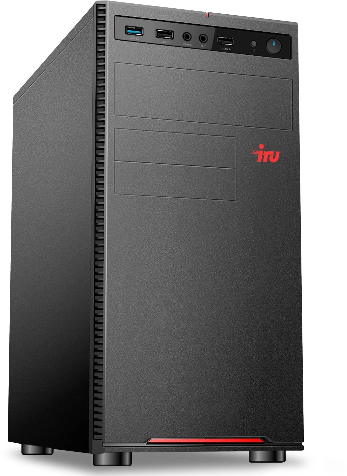 ПК IRU Home 310H6SE MT i7 12700 (1.6) 32Gb SSD512Gb UHDG 770 Free DOS GbitEth 400W черный (2023067)