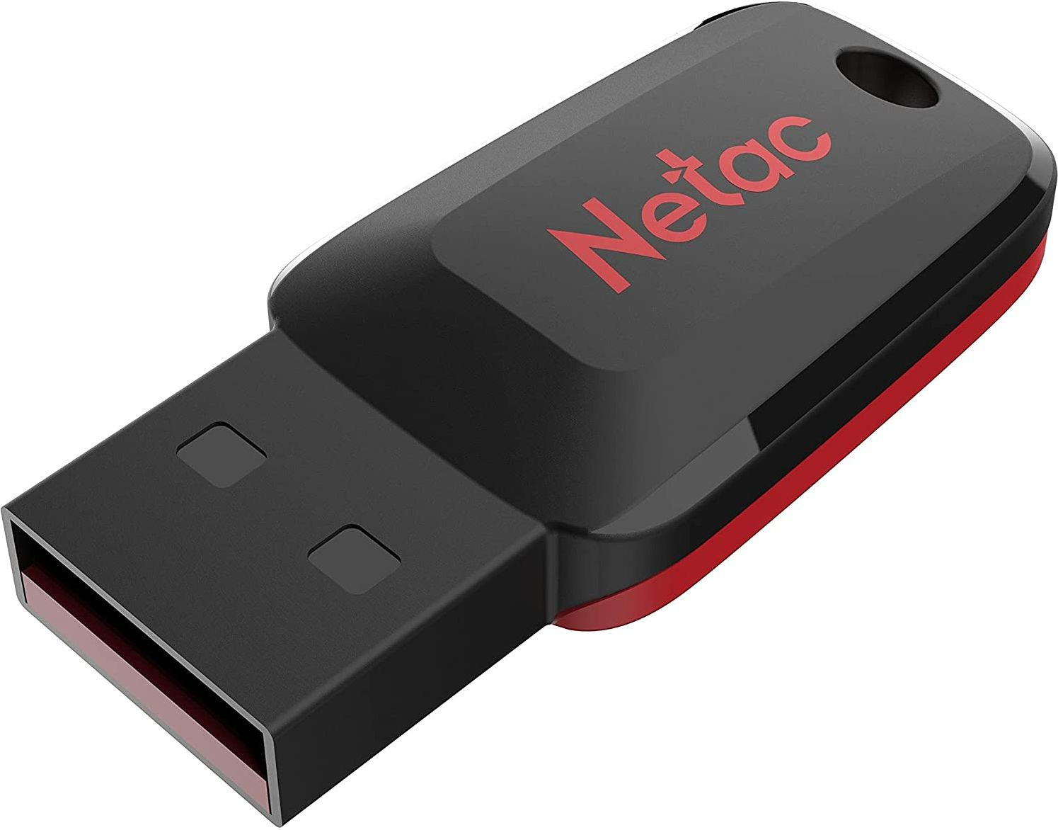 Флеш Диск Netac 16Gb U197 NT03U197N-016G-20BK USB2.0 черный/красный