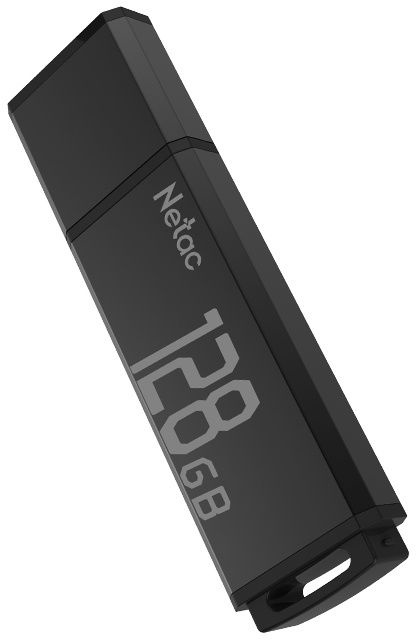 Флеш Диск Netac 128Gb U351 NT03U351N-128G-30BK USB3.0 серый