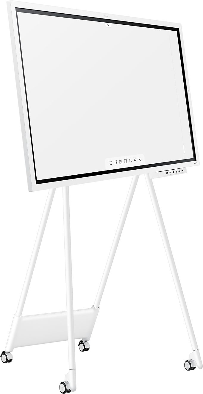 Панель Samsung 55" Flip Chart WM55B белый E-LED BLU LED 8ms 16:9 HDMI M/M матовая 350cd 178гр/178гр 3840x2160 4K USB 28.2кг